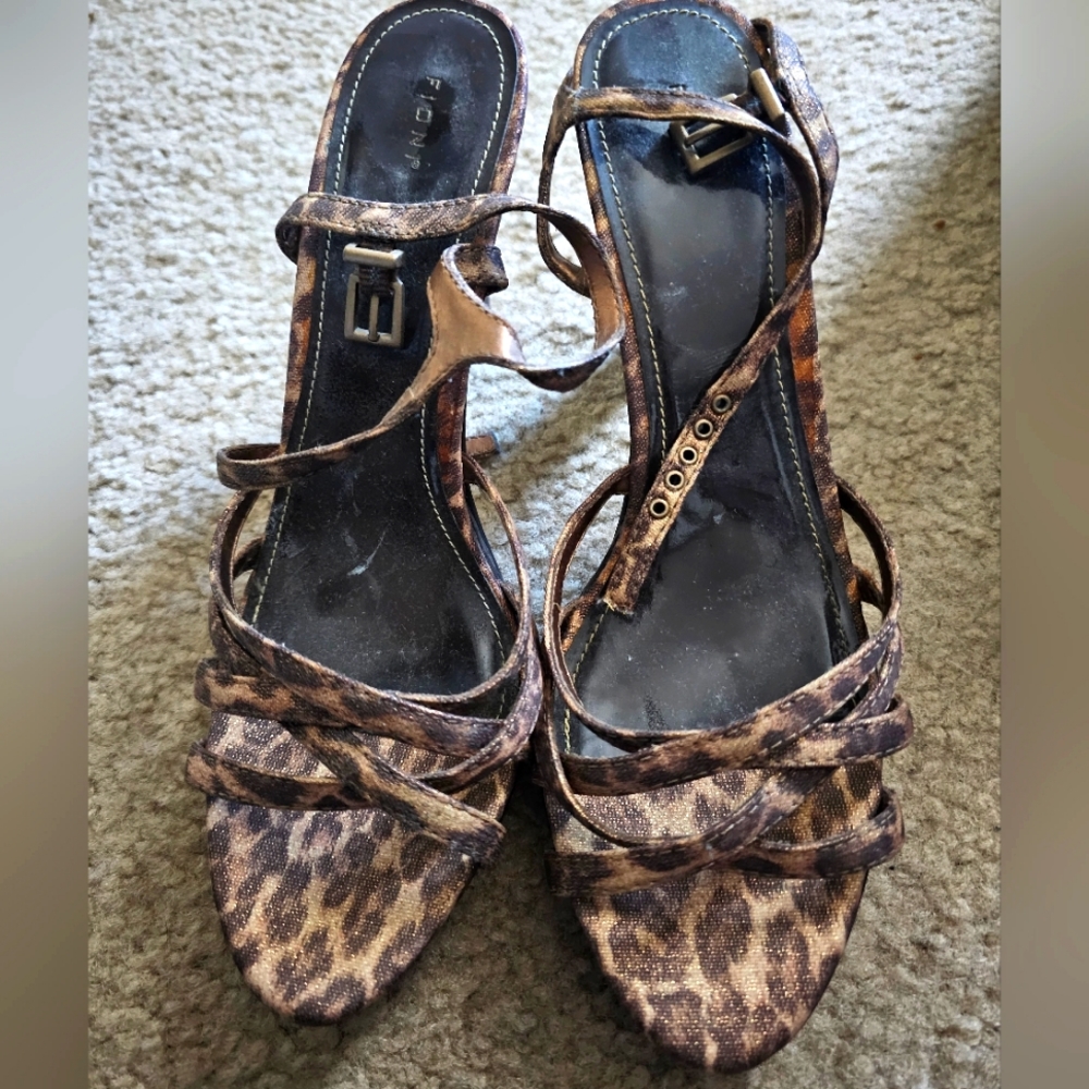 Women's Cheetah Print Heels